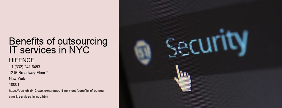 Benefits of outsourcing IT services in NYC