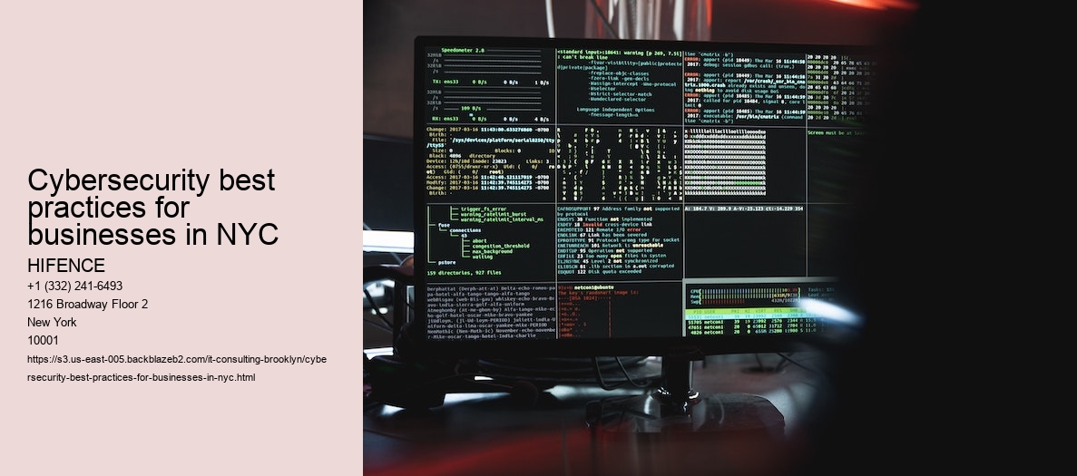 Cybersecurity best practices for businesses in NYC