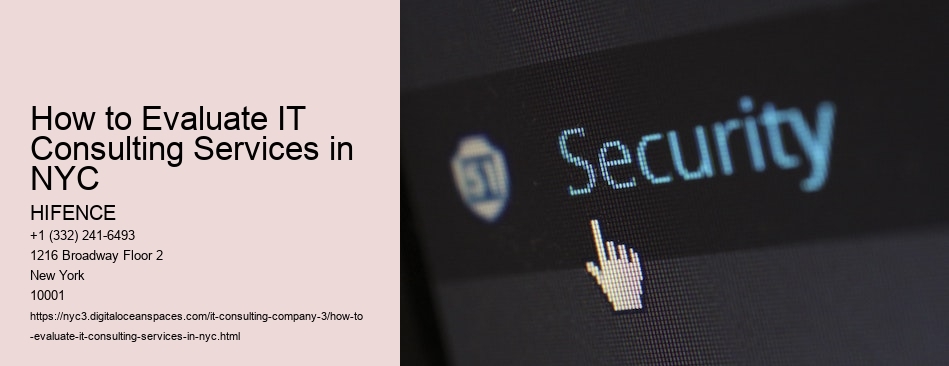 How to Evaluate IT Consulting Services in NYC