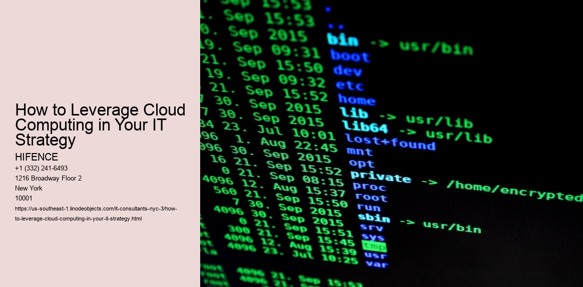 How to Leverage Cloud Computing in Your IT Strategy