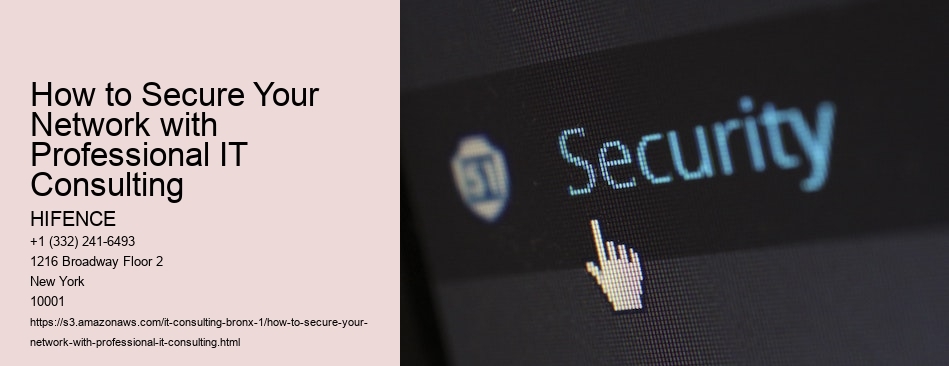 How to Secure Your Network with Professional IT Consulting