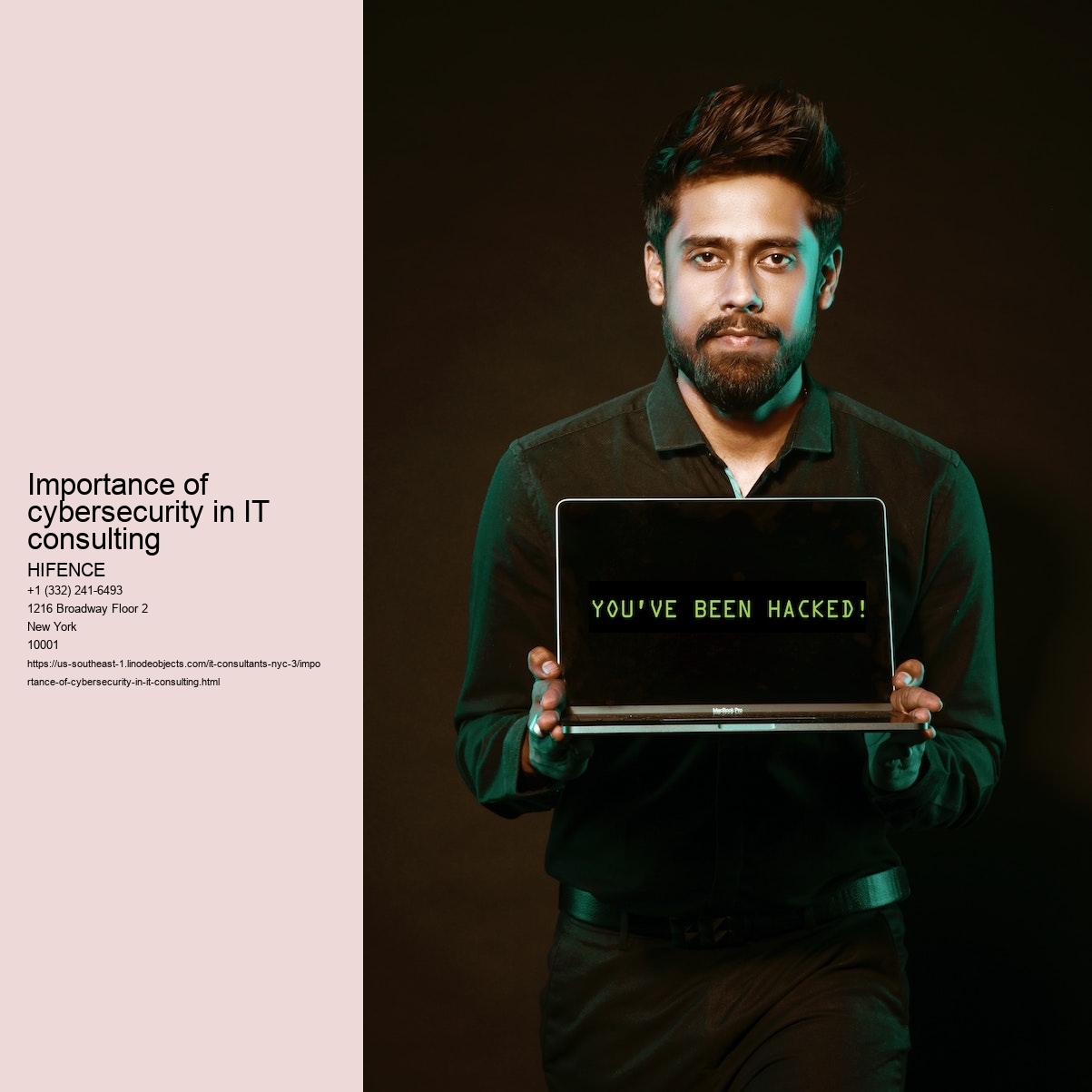 Importance of cybersecurity in IT consulting