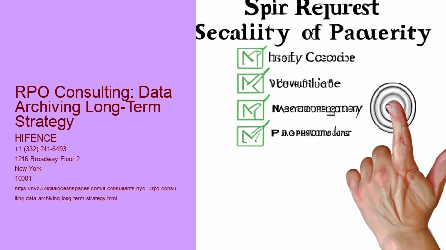 RPO Consulting: Data Archiving Long-Term Strategy