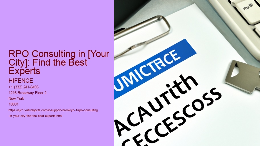 RPO Consulting in [Your City]: Find the Best Experts