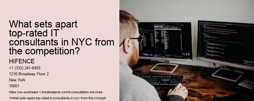 What sets apart top-rated IT consultants in NYC from the competition?