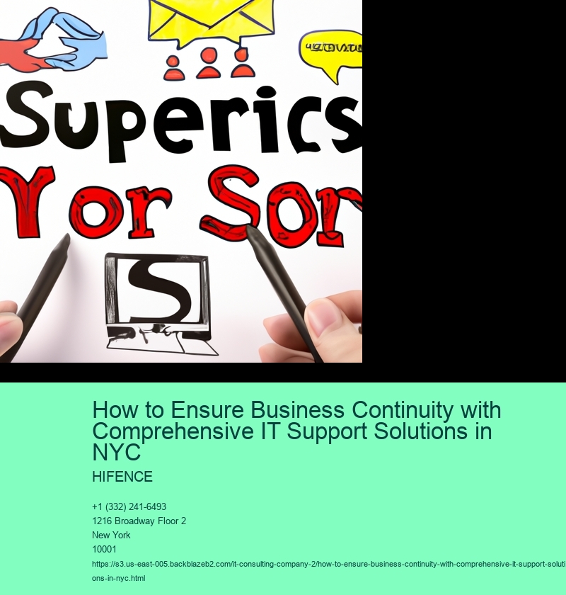 How to Ensure Business Continuity with Comprehensive IT Support Solutions in NYC