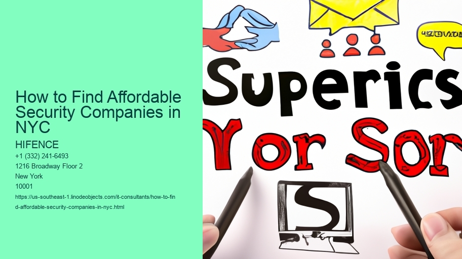 How to Find Affordable Security Companies in NYC