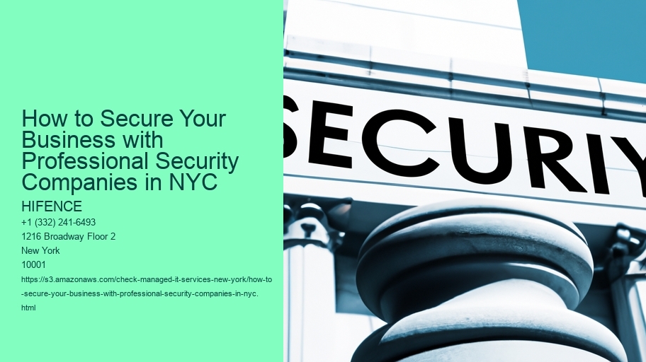 How to Secure Your Business with Professional IT Support in NYC