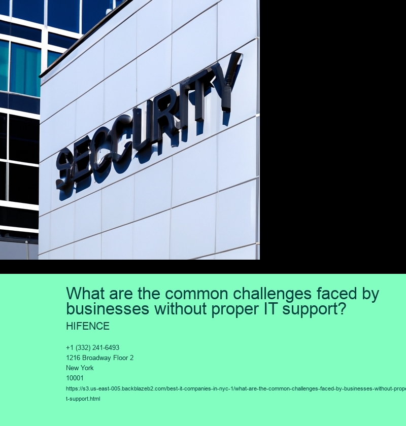 What are the common challenges faced by businesses without proper IT support?