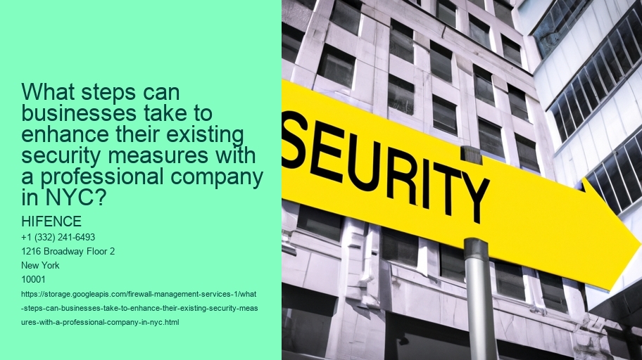 What steps can businesses take to improve their current IT infrastructure with professional support services in New York City?