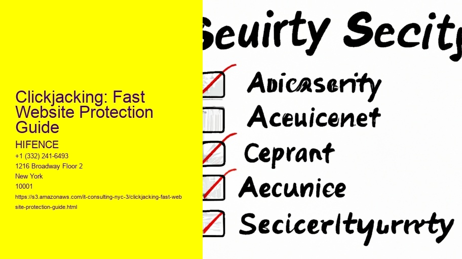 Clickjacking: Fast Website Protection Guide