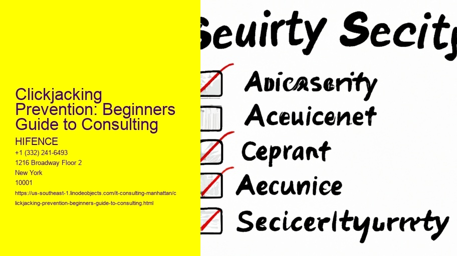 Clickjacking Prevention: Beginners Guide to Consulting