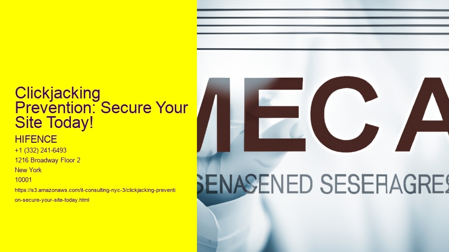 Clickjacking Prevention: Secure Your Site Today!
