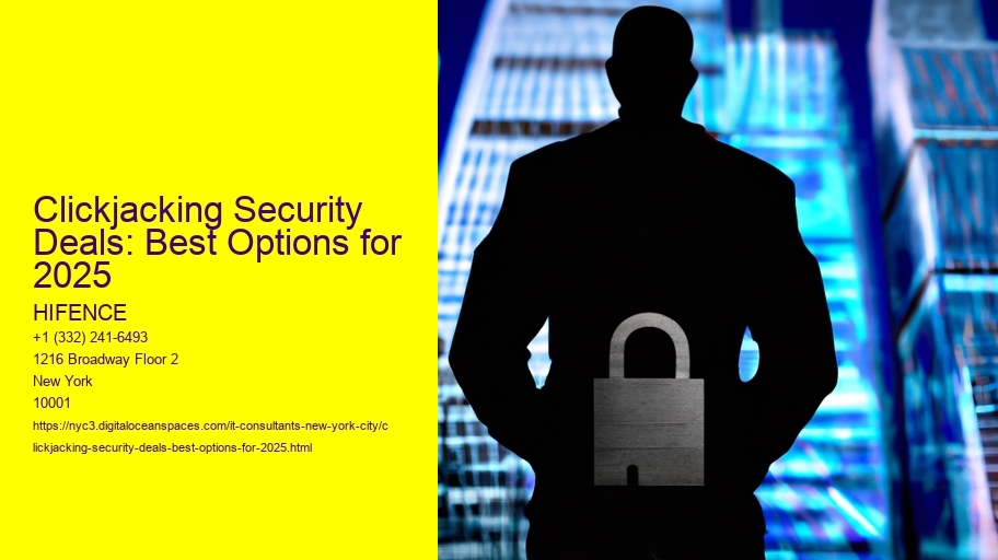 Clickjacking Security Deals: Best Options for 2025