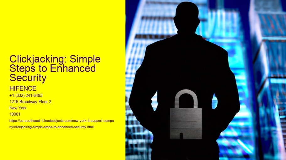 Clickjacking: Simple Steps to Enhanced Security