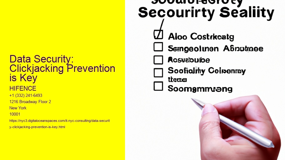 Data Security: Clickjacking Prevention is Key