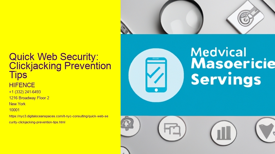 Quick Web Security: Clickjacking Prevention Tips