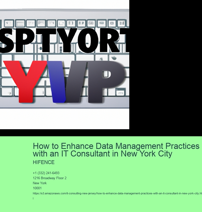 How to Enhance Data Management Practices with an IT Consultant in New York City 