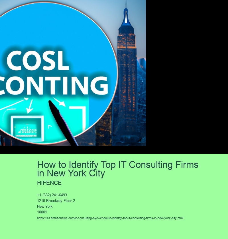 How to Identify Top IT Consulting Firms in New York City