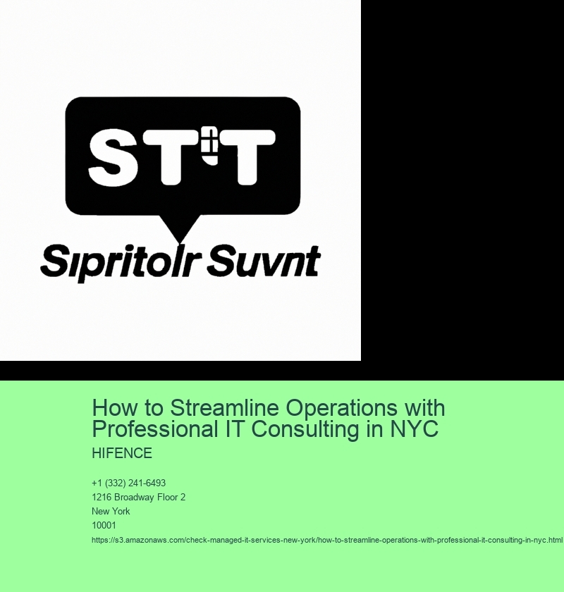 How to Streamline Operations with Professional IT Consulting in NYC
