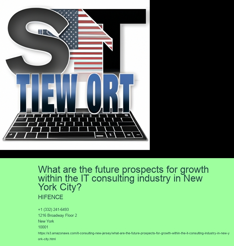 What are the future prospects for growth within the IT consulting industry in New York City?