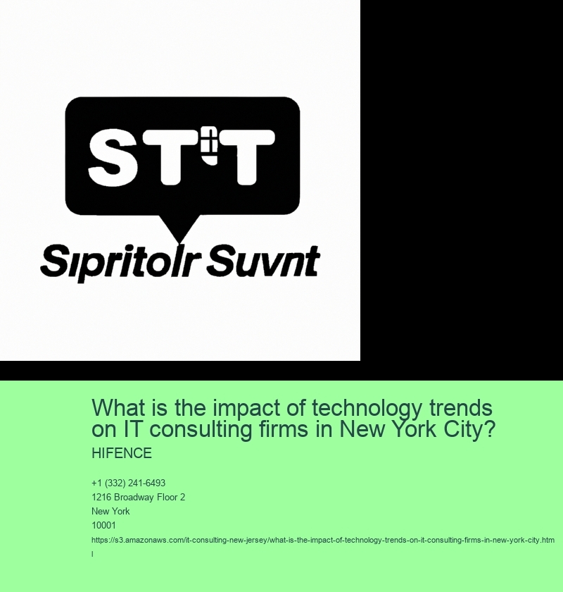 What is the impact of technology trends on IT consulting firms in New York City?