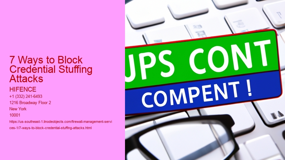 7 Ways to Block Credential Stuffing Attacks
