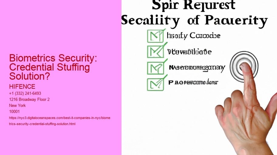 Biometrics Security: Credential Stuffing Solution?