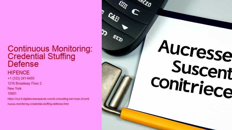 Continuous Monitoring: Credential Stuffing Defense