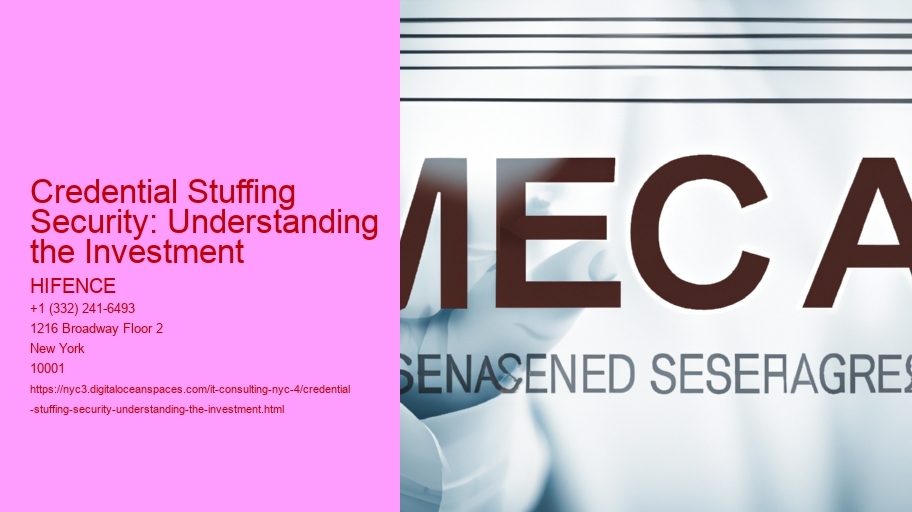 Credential Stuffing Security: Understanding the Investment