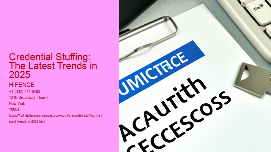 Credential Stuffing: The Latest Trends in 2025