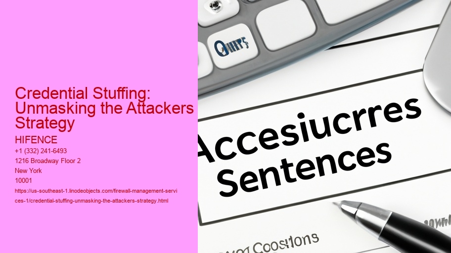Credential Stuffing: Unmasking the Attackers Strategy