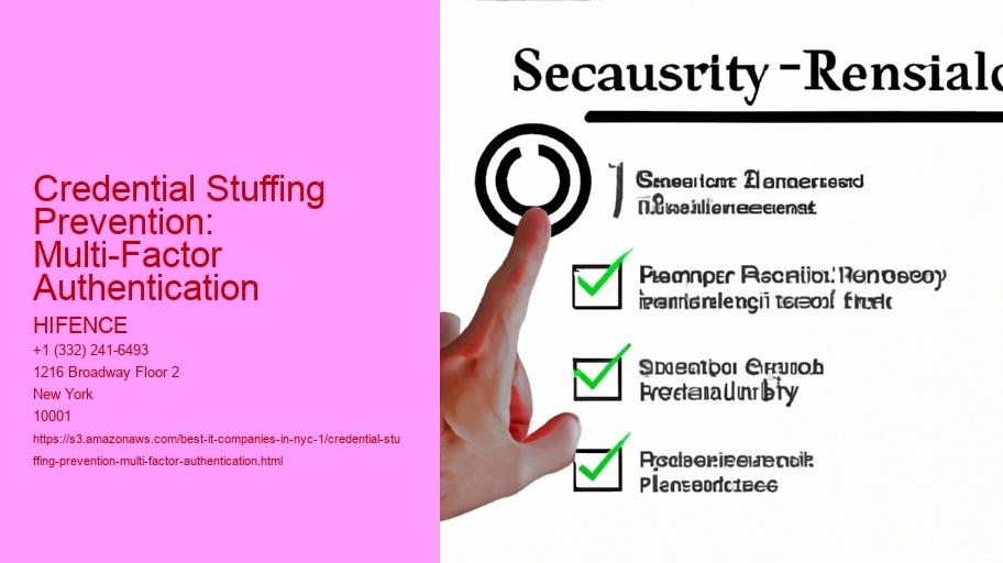 Credential Stuffing Prevention: Multi-Factor Authentication
