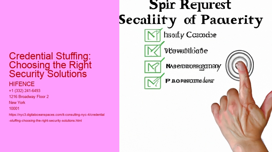Credential Stuffing: Choosing the Right Security Solutions