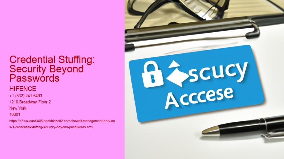 Credential Stuffing: Security Beyond Passwords