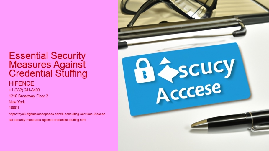 Essential Security Measures Against Credential Stuffing