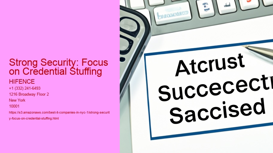 Strong Security: Focus on Credential Stuffing