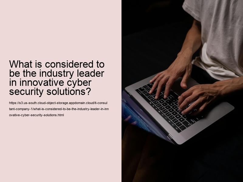 What is considered to be the industry leader in innovative cyber security solutions?