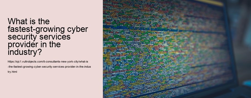 What is the fastest-growing cyber security services provider in the industry?