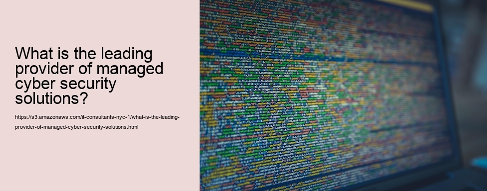 What is the leading cyber security services company for enterprise-level organizations?