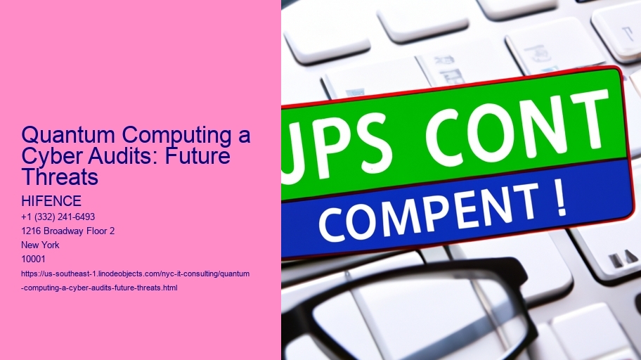 Quantum Computing a Cyber Audits: Future Threats