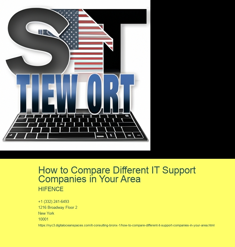 Research the services offered by each IT support company