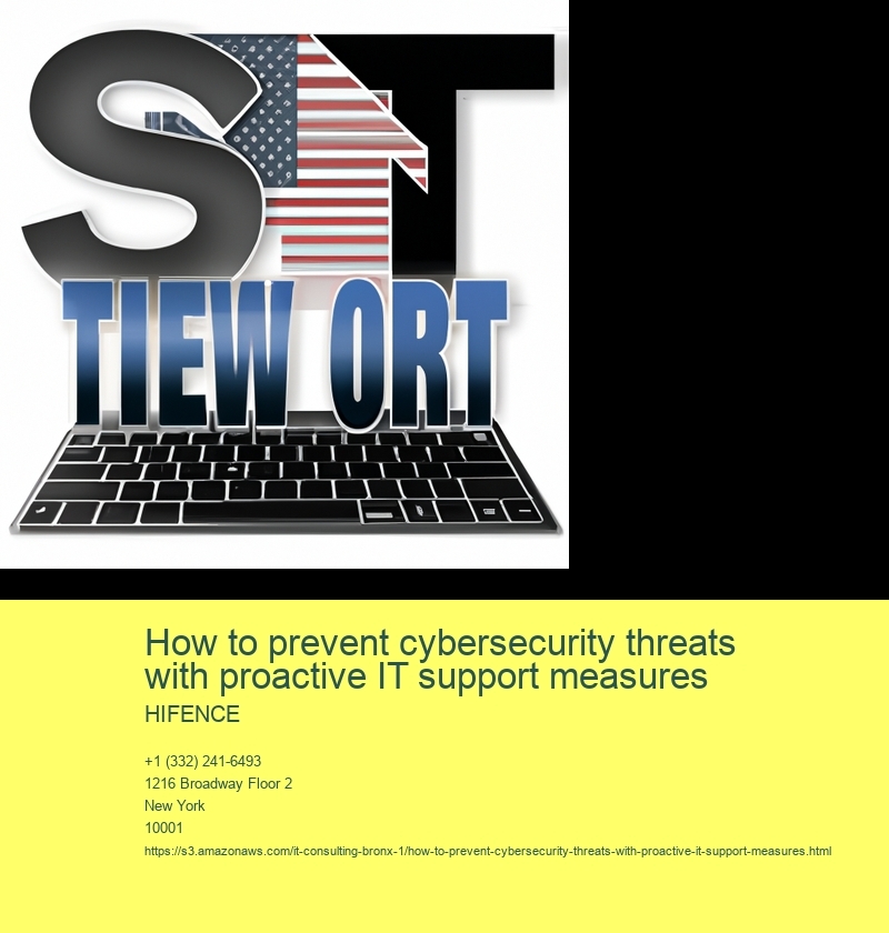 How to prevent cybersecurity threats with proactive IT support measures 