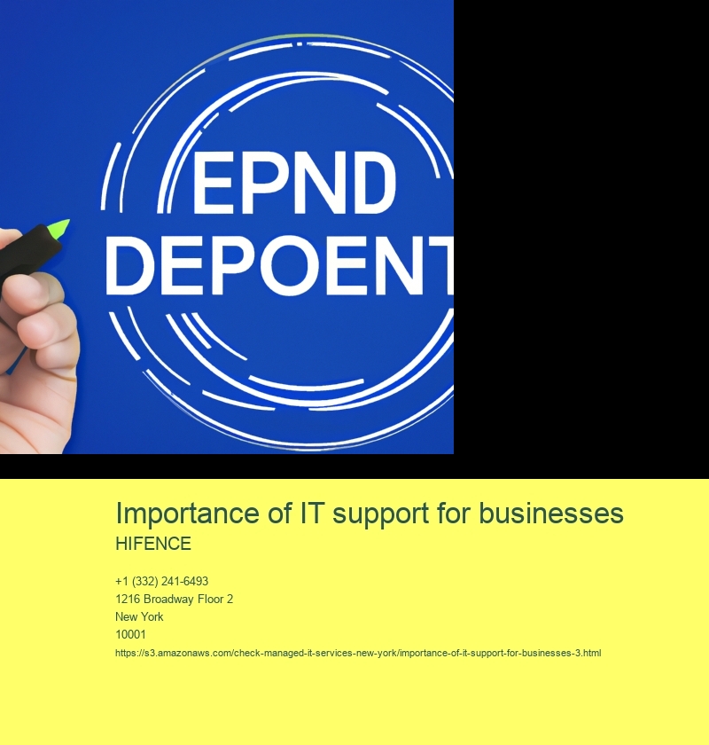 Importance of IT support for businesses