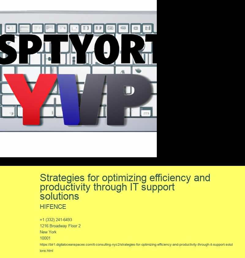 Assess current IT infrastructure and identify areas for improvement