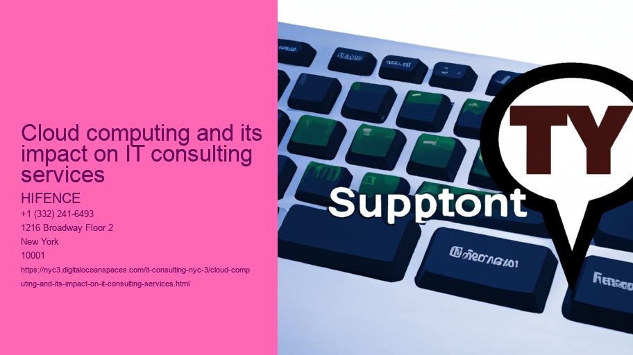 Cloud computing and its impact on IT consulting services