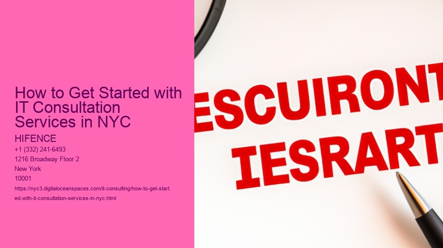 How to Get Started with IT Consultation Services in NYC