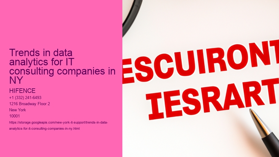 Trends in data analytics for IT consulting companies in NY