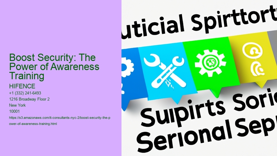 Boost Security: The Power of Awareness Training