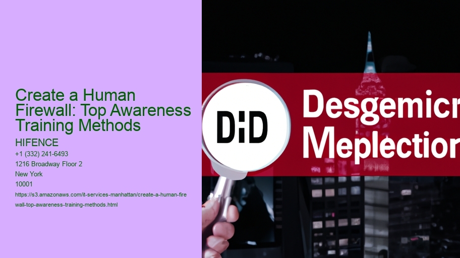 Create a Human Firewall: Top Awareness Training Methods